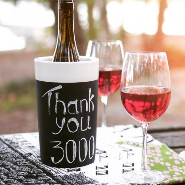 Охлаждающее ведро, керамика, черный Magisso