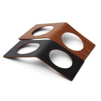 Кольцо для салфетки набор 2 шт, 6х14 см, цвет черный/коричневый, Buffalo LIND DNA 98239