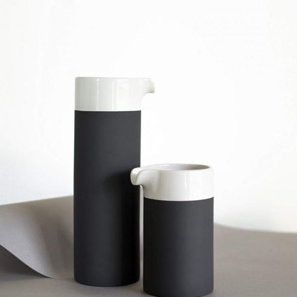 Охлаждающий графин 400 мл, керамика, черный Magisso