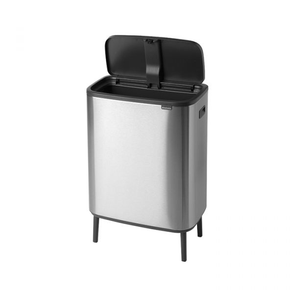 Мусорный бак Brabantia BO TOUCH BIN HI 60 л цвет стальной матовый 