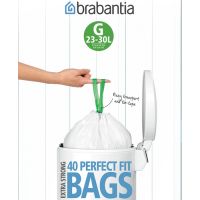 Пакет пластиковый Brabantia 23/30 л 40 шт