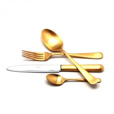 Набор столовых приборов Cutipol ATLANTICO GOLD матовый 24 предмета