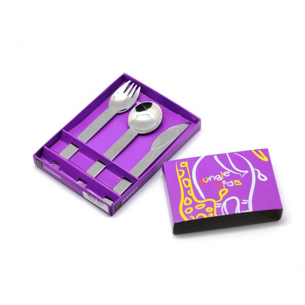 Набор столовых приборов Herdmar JUNGLE детский 3 предмета 