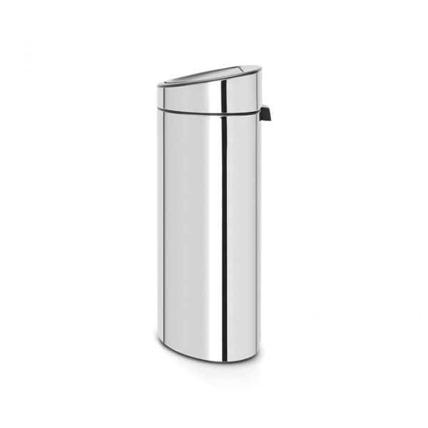 Мусорный бак Brabantia TOUCH BIN двухсекционный 10/23л полированный 