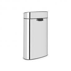 Мусорный бак Brabantia TOUCH BIN двухсекционный 10/23л полированный