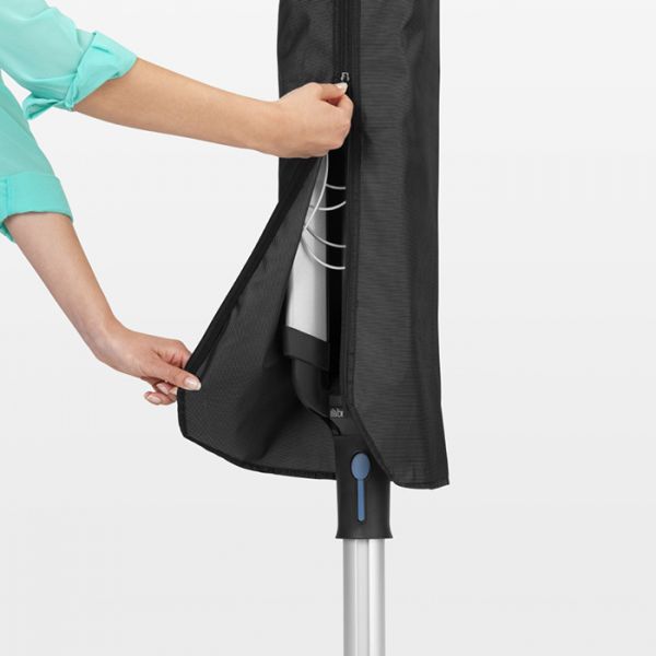 Уличная сушилка Brabantia Lift-O-Matic Advance (50 м навески) с чехлом и мешком для прищепок 