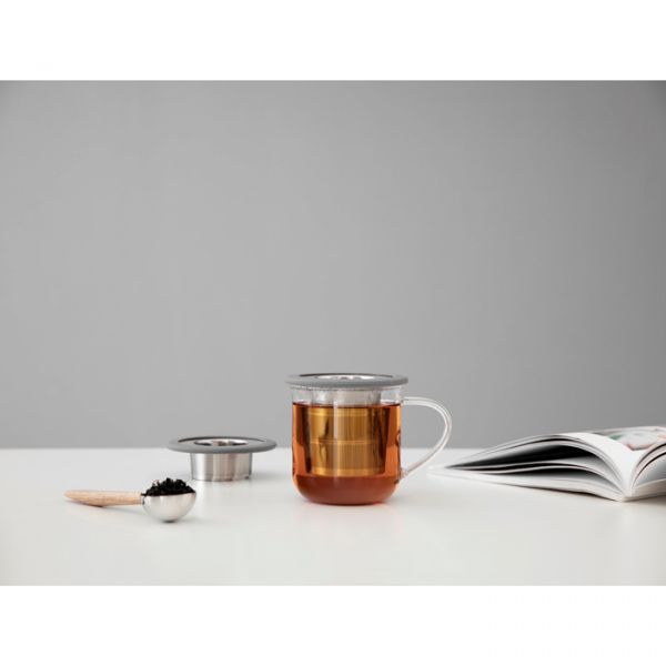 Складное ситечко для чая VIVA Scandinavia Infusion цвет серый 