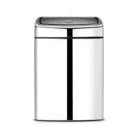 Ведро для мусора Brabantia TOUCH BIN прямоугольное 10 л