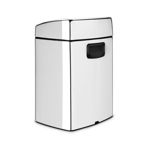 Ведро для мусора Brabantia TOUCH BIN прямоугольное 10 л 