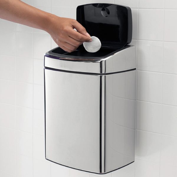 Ведро для мусора Brabantia TOUCH BIN прямоугольное 10 л 