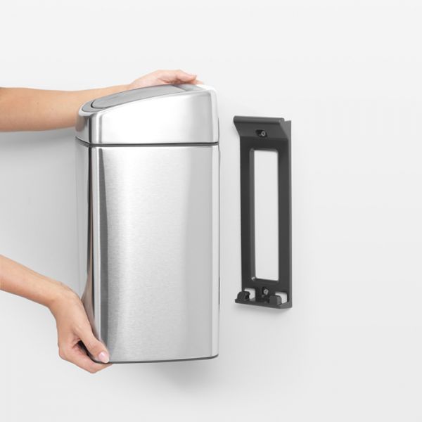 Ведро для мусора Brabantia TOUCH BIN прямоугольное 10 л 40,5x27,5x22,5 см 