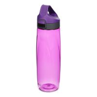 Бутылка для воды из тритана с кнопкой 900 мл фиолетовая SISTEMA