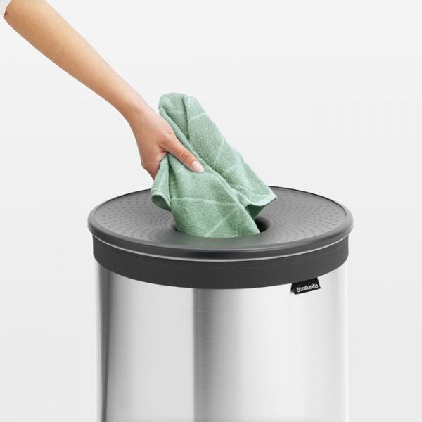 Бак для белья Brabantia 60 л цвет матовый стальной 