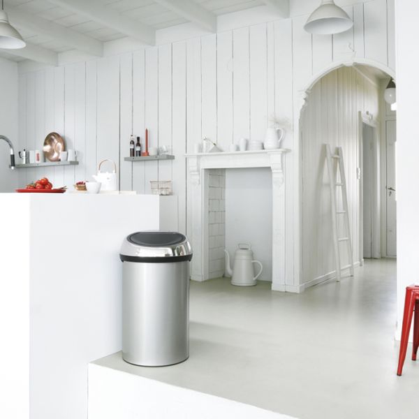 Мусорный бак Brabantia TOUCH BIN 60 л 