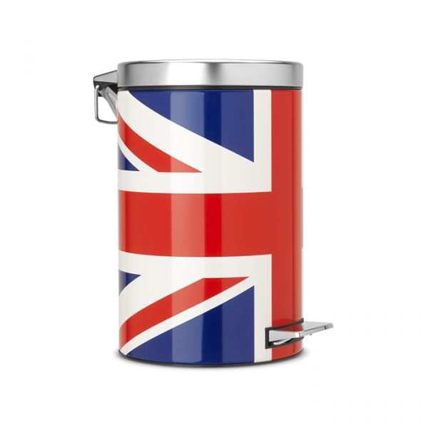 Ведро для мусора Brabantia с педалью 12 л 40x25x35 см 