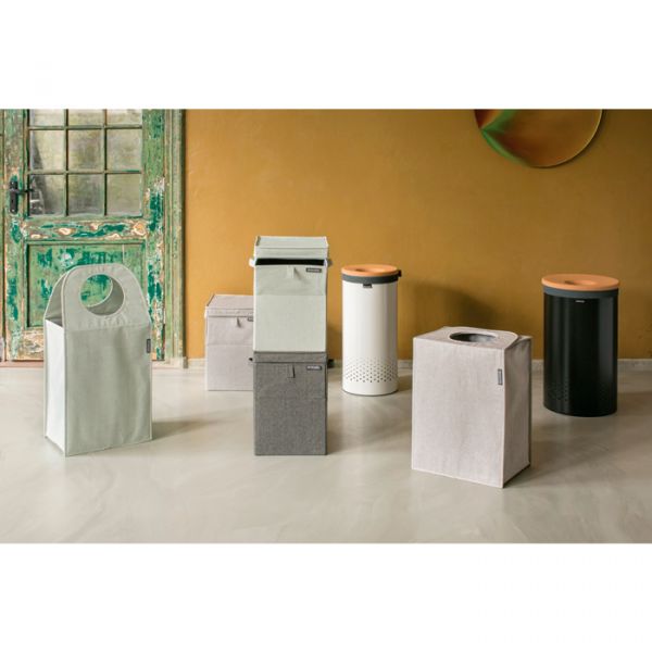 Сумка для белья Brabantia 55 л прямоугольная цвет серый 