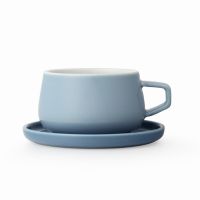 Чайная чашка VIVA Scandinavia Ella с блюдцем 300 мл цвет голубой