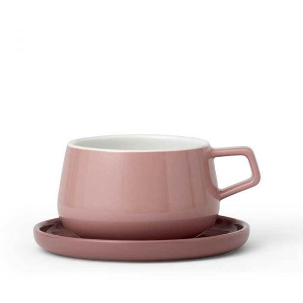 Чайная чашка с блюдцем 0,3 л Ella VIVA Scandinavia, цвет чайная роза