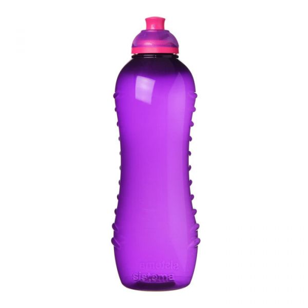 Бутылка для воды Hydrate 620 мл красная SISTEMA