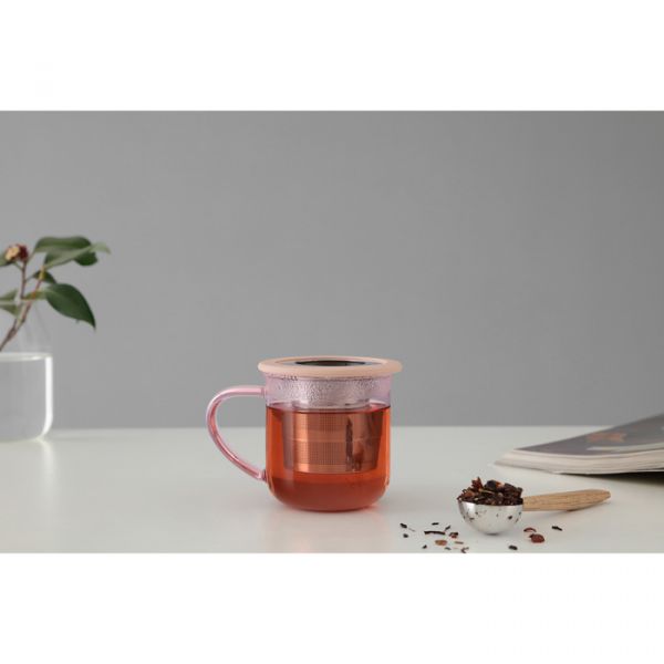 Складное ситечко для чая VIVA Scandinavia Infusion цвет розовый 