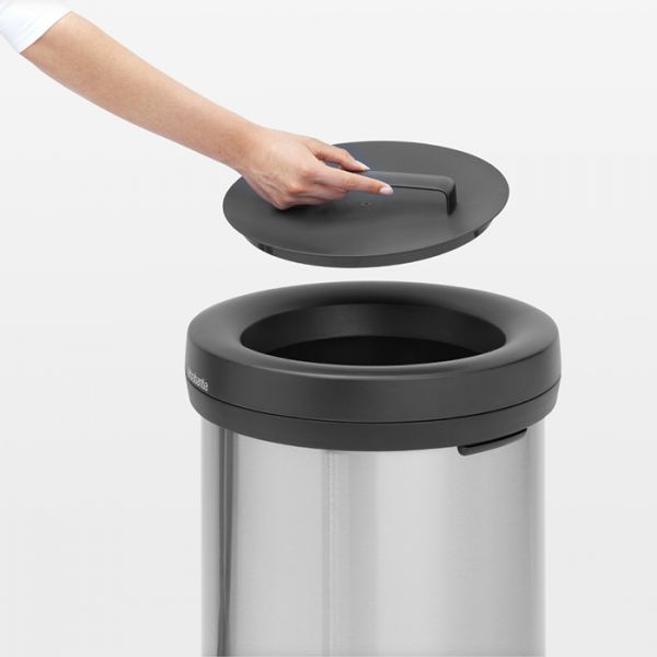 Мусорный бак Brabantia BIG BIN 60 л цвет матовый стальной 