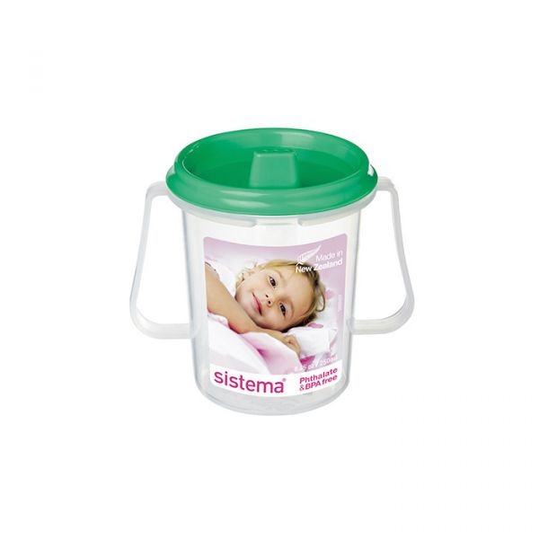 Детская чашка с носиком Hydrate 250 мл фиолетовая SISTEMA