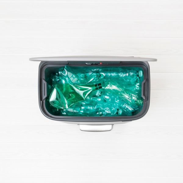 Мусорный бак Brabantia BO PEDAL BIN 60 л цвет минерально-серый 