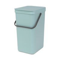 Ведро для мусора Brabantia SORT&GO 16 л цвет мятный