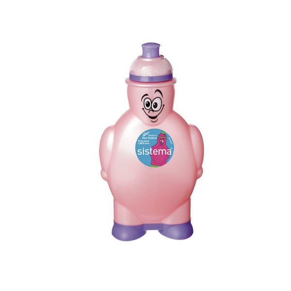 Бутылка для воды Hydrate 350 мл розовая SISTEMA