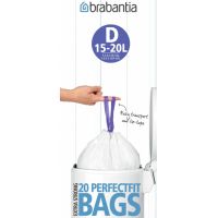 Пакет Brabantia пластиковый 15 л 20 шт