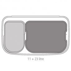 Мусорный бак BO TOUCH BIN 11+23 л BRABANTIA