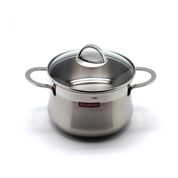 Кастрюля SILAMPOS ЭМОЦИЯ 3 л глубокая 18 см 