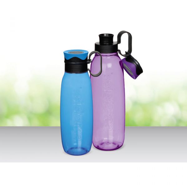 Бутылка для воды из тритана с петелькой 850 мл зеленая SISTEMA