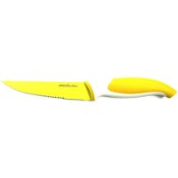 Нож кухонный ATLANTIS 10 см цвет желтый