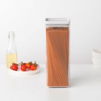 Прямоугольный контейнер Brabantia Tasty+ 2,5 л цвет светло-серый