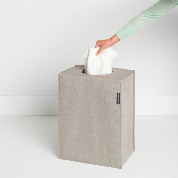 Сумка для белья Brabantia 55 л прямоугольная цвет серый 