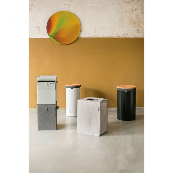 Сумка для белья Brabantia 55 л прямоугольная цвет серый 