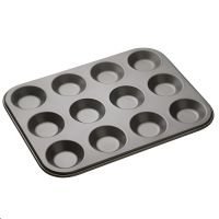 Форма с антипригарным покрытием для выпечки 12 кексов, 32x24 см MasterClass KITCHEN CRAFT
