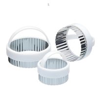 Набор из 3 рифленых формочек для выпечки KITCHEN CRAFT
