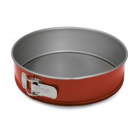 Форма для выпекания круглая разъемная, 18 см, красная, Guardini