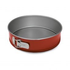 Форма для выпекания круглая разъемная, 20 см, красная, Guardini