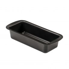 Форма для выпечки хлеба прямоугольная 30x11 см, черная, Guardini