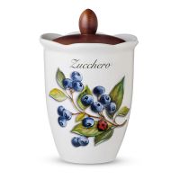 Емкость для сахара с крышкой Frutti di Bosco 20.5 см Nuova Cer