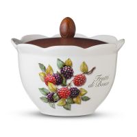 Емкость для печенья с крышкой Frutti di Bosco 17.5 см Nuova Cer