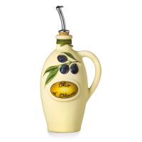 Бутылка для масла Giallo limone 750 мл, керамика Nuova Cer