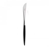 Нож столовый 23 см, black/matte chrom GOA CUTIPOL GO.03