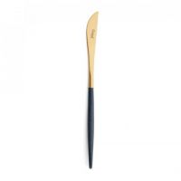 Нож столовый 23 см, blue/gold GOA CUTIPOL GO.03BLEGB