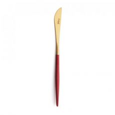 Нож столовый 23 см, matte gold/black GOA CUTIPOL GO.03GB