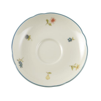 Блюдце 12 см, фарфор цвета слоновой кости, синий, Marieluise, 001.299165, SELTMANN