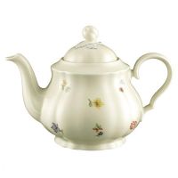 Чайник 1.1 л, фарфор цвета слоновой кости с рисунком Marieluise, 001.297701, SELTMANN